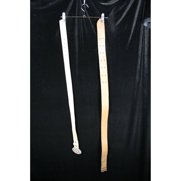 2 Women's Leather Belts - Picture 7 of 9